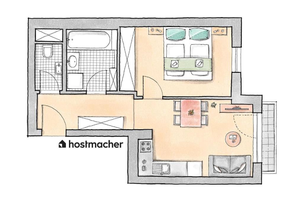 Trendy 1Br, Direct City Access By Hm Vienne Extérieur photo